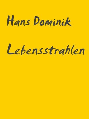 cover image of Lebensstrahlen
